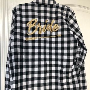 Bride Flannel shirt